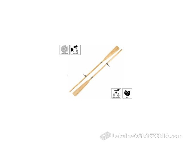 John Paddle Szalupowe Do Łodzi + Dulki Komplet 2 Sztuki 195Cm Brązowy