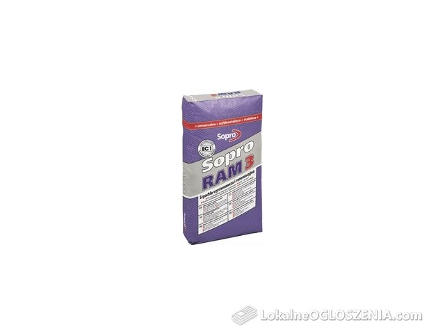 Sopro Szpachla Wyrównawcza i Renowacyjna Ram 3 25kg (454/25)
