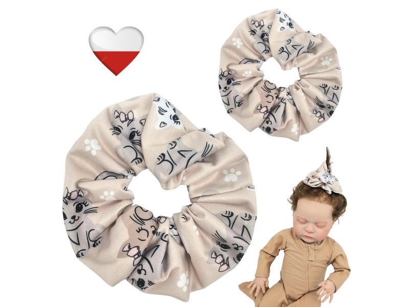 Gumka do włosów - KOTKI mini