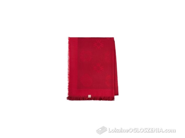 Damska chusta z bambusem tkana w monogram