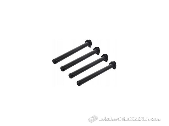 NOGi Do Stołu Biurka Regulacja Czarna 710MM 4 Szt (GTVNMS6071020ACZARNA)