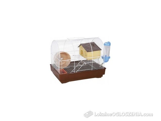 PANAMA PET KLATKA DLA GRYZONI 33X23X26CM BRĄZOWA