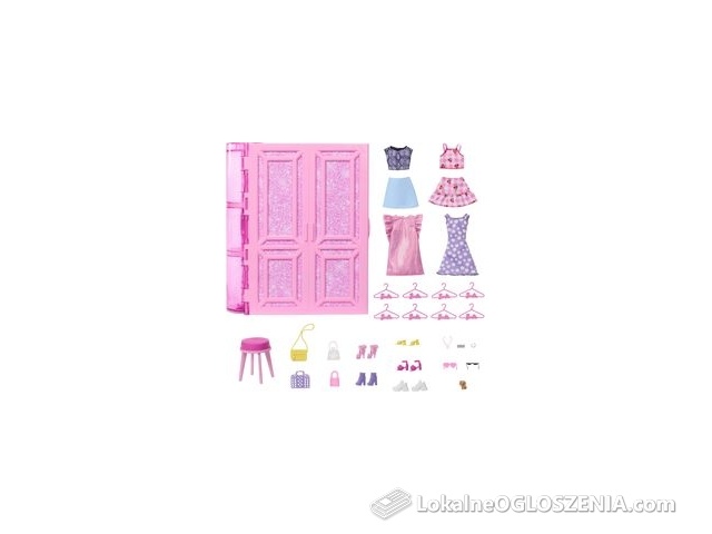 Barbie Szafa Marzeń 3.0 Zestaw HXD59