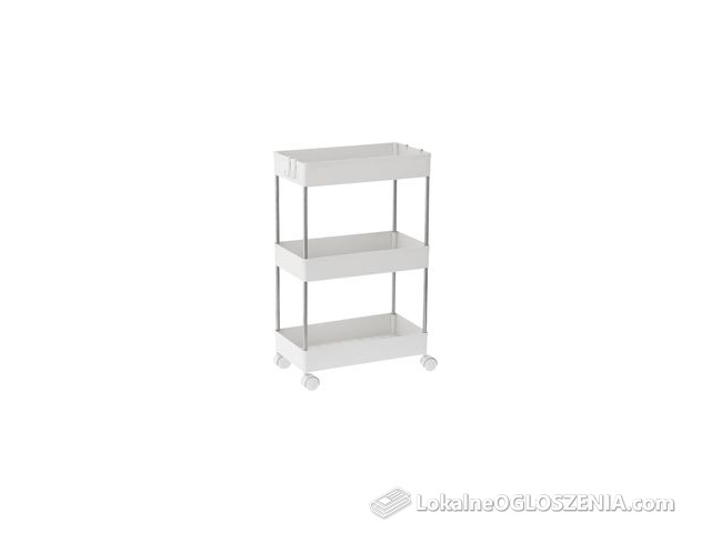Calissimo Pomocnik Kosmetyczny Fryzjerski Do Salonu B74 St021 1 Uniwersalna Szafka Wózek Stolik Na Kółkach Biały