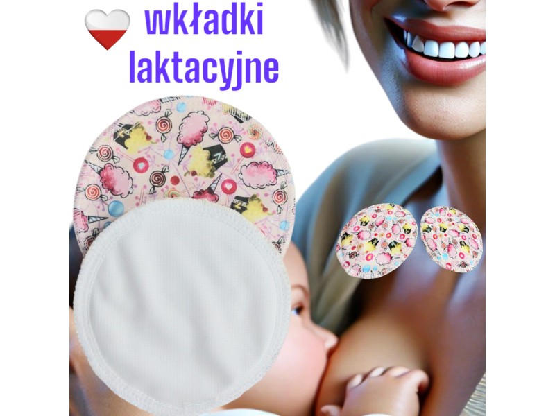 WKŁADKI LAKTACYJNE PUL coolmax - CANDY