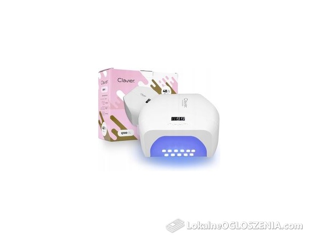 Clavier Lampa Uv Led Do Paznokci Hybrydy Żele Lustrzane Dno