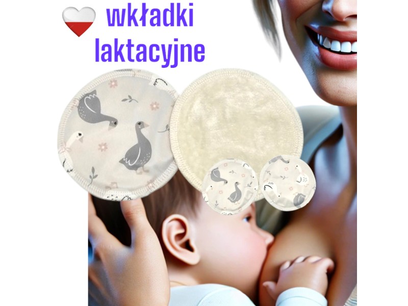 WKŁADKI LAKTACYJNE PUL bambus - GĄSKI