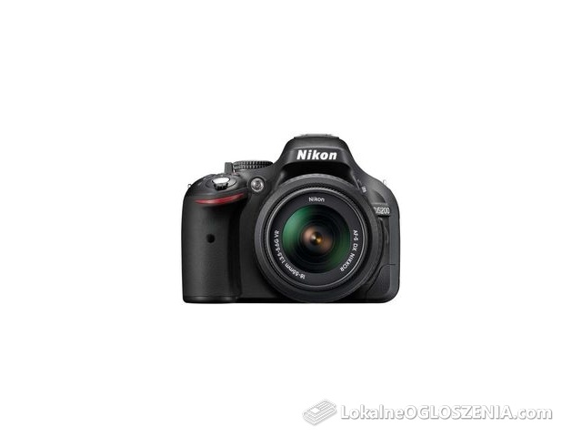 Nikon D5200 Czarny + 18-55mm