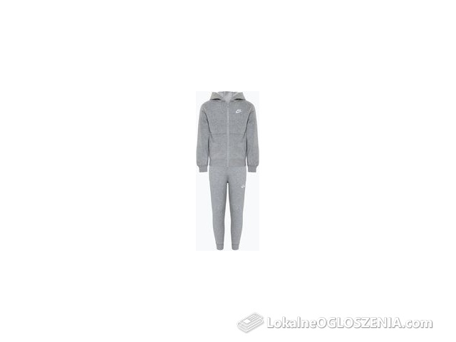 Dres Dziecięcy Nike Sportswear Dark Gray Heather/ White