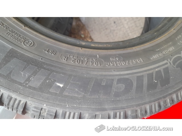 Sprzedam opony zimowe 195/70R 15C