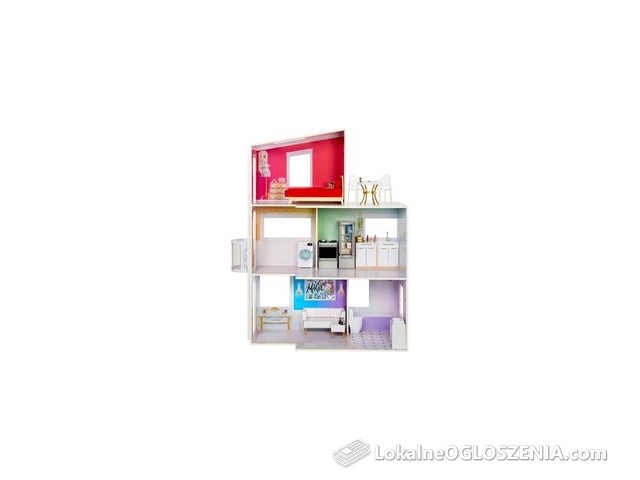 Mga Domek Dla Lalek Rainbow High Duży Townhouse (502203EUC)