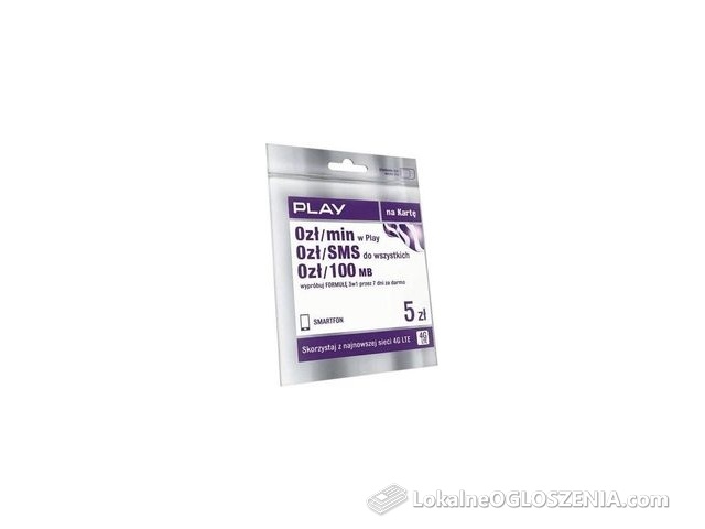 play Starter na Kartę Formuła 3w1 5 PLN