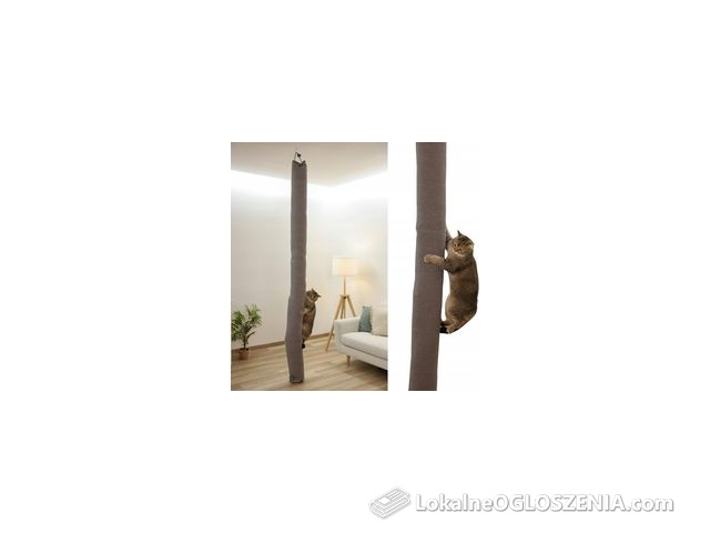 Kerbl Climber Drapak Sufitowy Worek Zabawka Do Wspinaczki Dla Kota 240cm