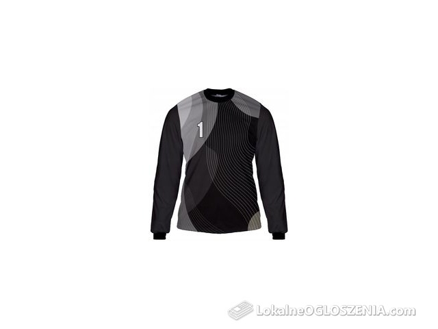 Bluza Bramkarska szara z numerem 1 rozmiar 152