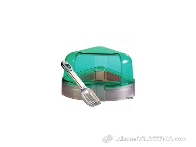 Trixie zadaszona narożna kuweta - Wymiary: 14 × 11/11 × 8 cm