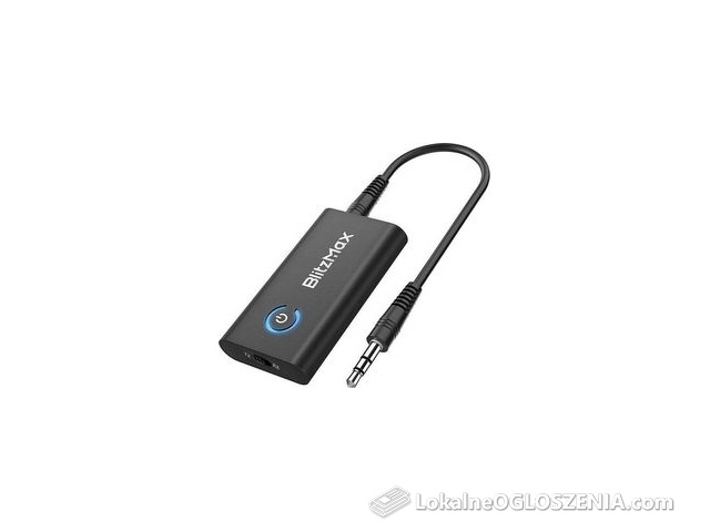 Blitzwolf Transmiter Fm / Odbiornik Bluetooth 5.2 Blitzmax Bt05, Aptx