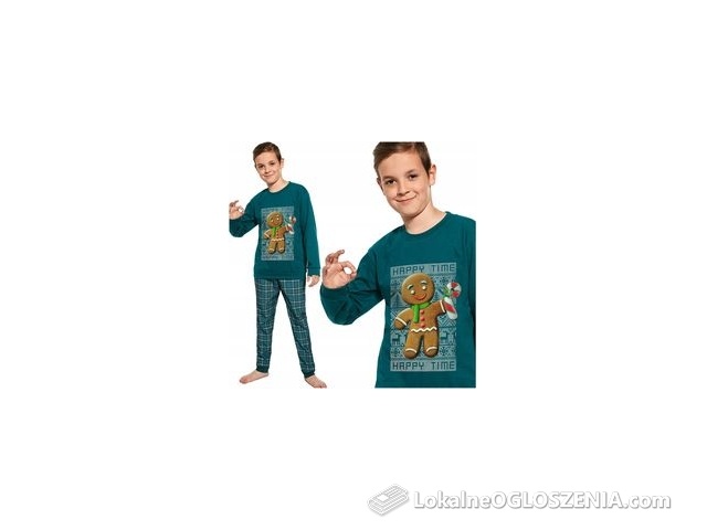 Piżama Chłopięca młodzieżowa długa 593 Cornette