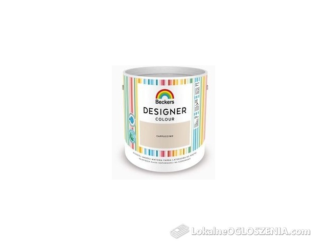 Beckers Cappuccino Designer Vggfrg Helmatt Mat, 2,5l