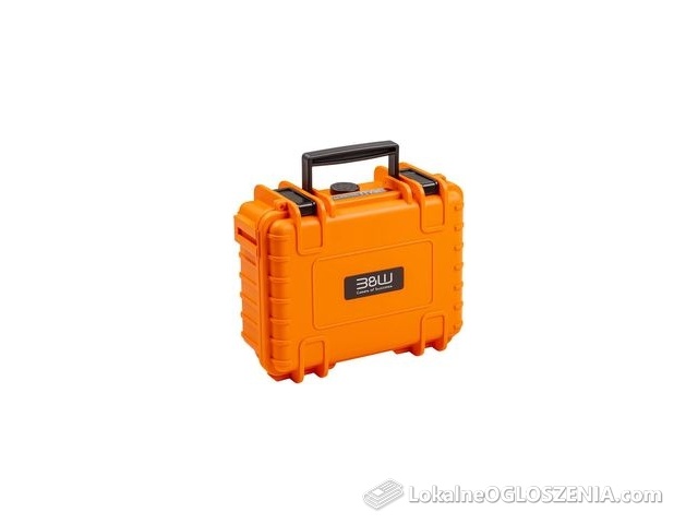 B&W BW walizka TYP 500 do kamery DJI Osmo POCKET 3 + CREATOR COMBO POMARAŃCZOWA
