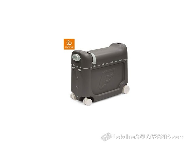 Stokke JetKids BedBox - walizka dziecięca z funkcją łóżka | Midnight Grey WYSYŁKA KURIER 24h