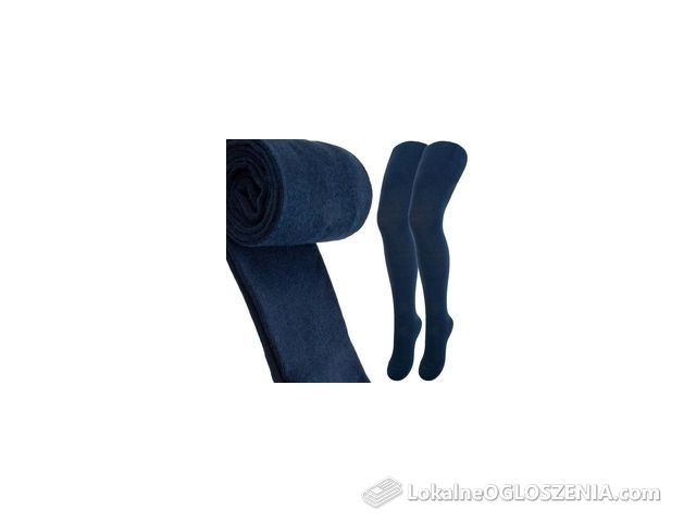 RAJSTOPY BAWEŁNIANE GRANATOWE 56-62 CM YO! CLUB