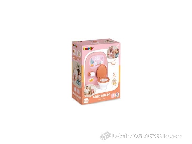 Smoby Baby Nurse Dwustronna Toaleta Dla Lalki 42cm 220500