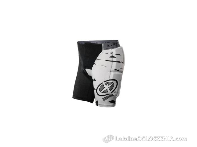 X-Factor Spodenki Ochronne Snowboardowe I Narciarskie Dla Dzieci Junior Mega Ii Beżowy Czarny