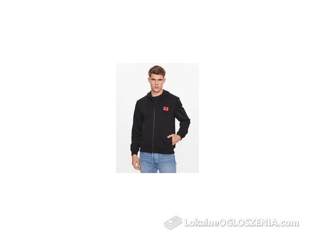 Hugo Bluza Daple212 50447972 Czarny Regular Fit