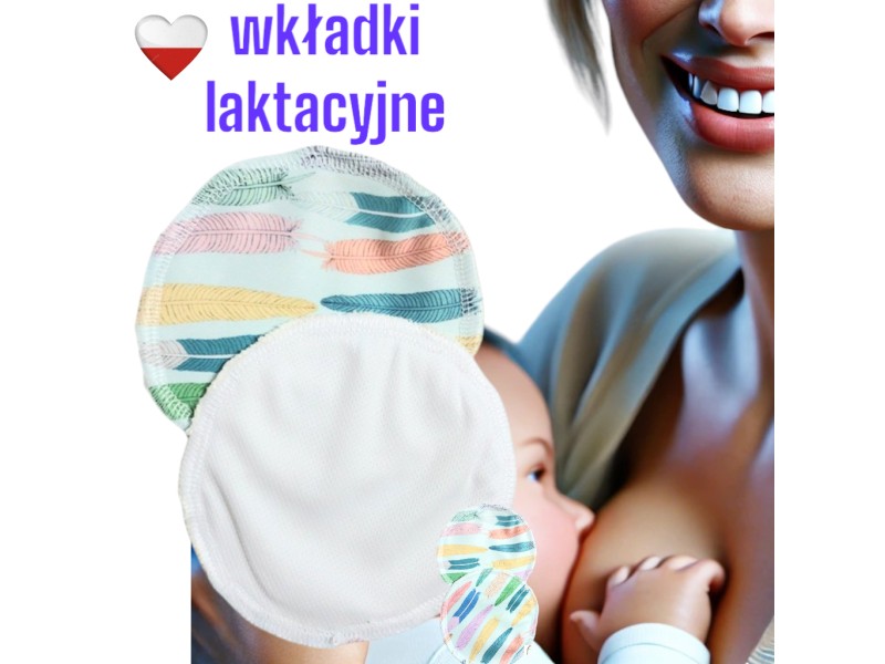 WKŁADKI LAKTACYJNE PUL coolmax - PIÓRKA