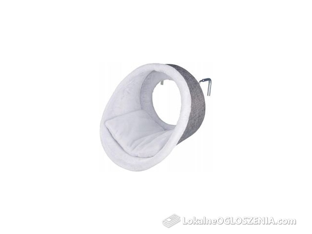 Trixie Legowisko pluszowe na kaloryfer biało/szare