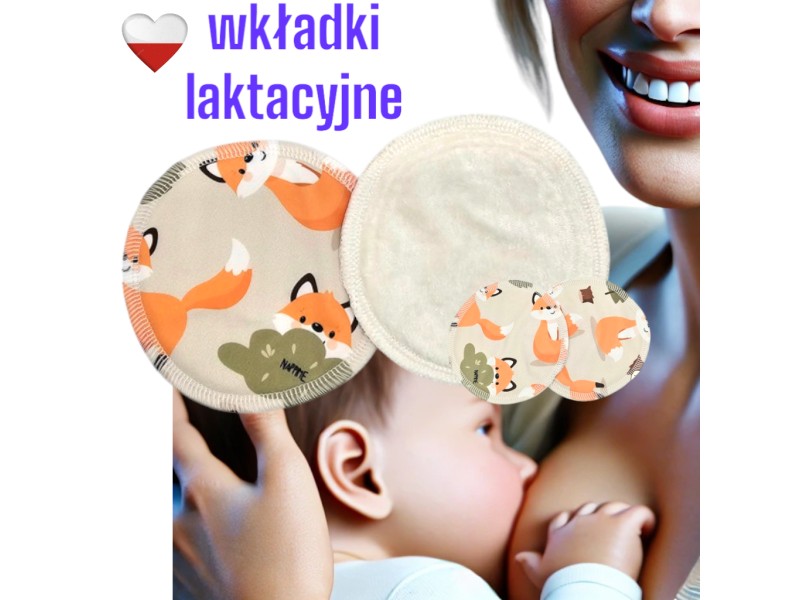 WKŁADKI LAKTACYJNE PUL bambus - LISKI