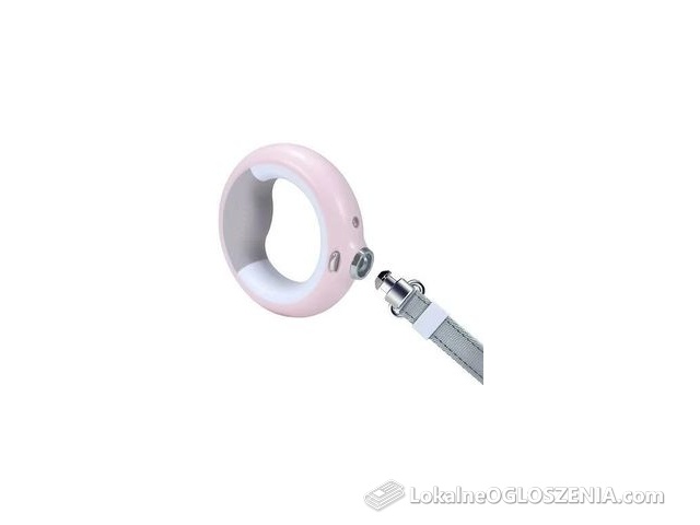 Doggyvillage Smycz Media-Tech Luminous Leash Mt7127 M/L Różowy