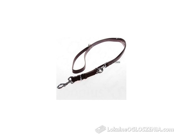 Trixie Smycz skórzana - Czarna