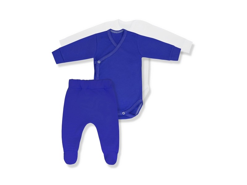 Komplet Wiosna Niebieski