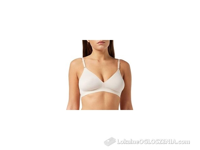 Triumph Damski biustonosz bez fiszbin Micro Fun N, Beżowy, 80D [esnt]