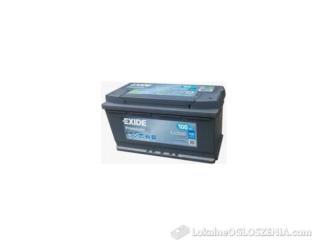 Exide Premium Ea1000 100Ah 900A P+