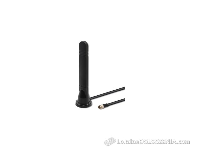 Antena 5G LTE dookólna DUAL Qoltec wewnętrzna 8 dBi