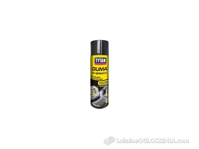 TYTAN PROFESSIONAL Guma w sprayu 400 ml czarna