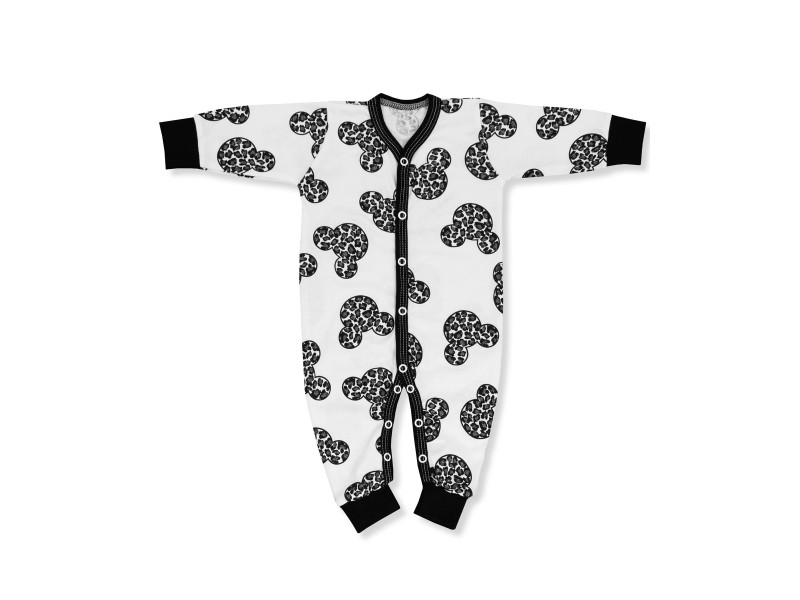 RAMPERS Z KOLEKCJI MYSZKA BROKAT ECRU