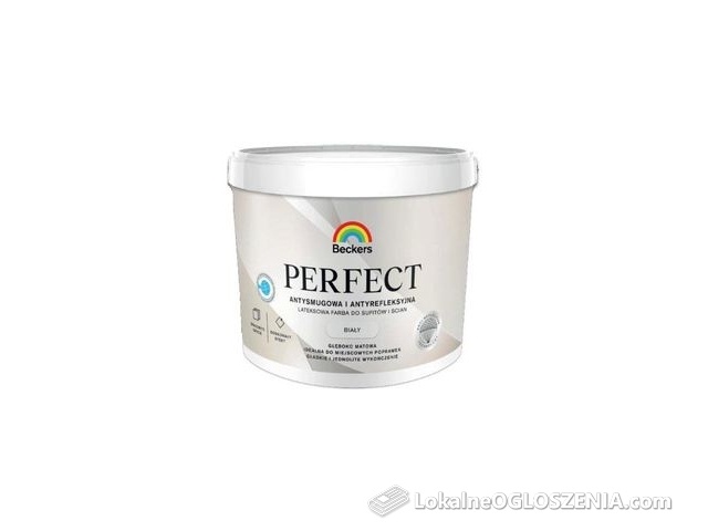 Tikkurila Beckers Farba Lateksowa Perfect 9L Biała