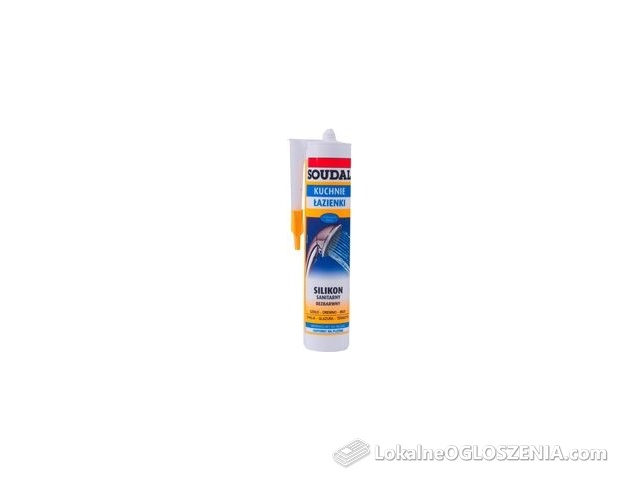 Soudal Silikon sanitarny bezbarwny 280ml
