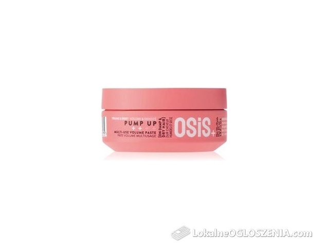 Schwarzkopf Professional Osis+ Pump Up Pasta Stylizująca Dodający Objętości Od Nasady 85 Ml
