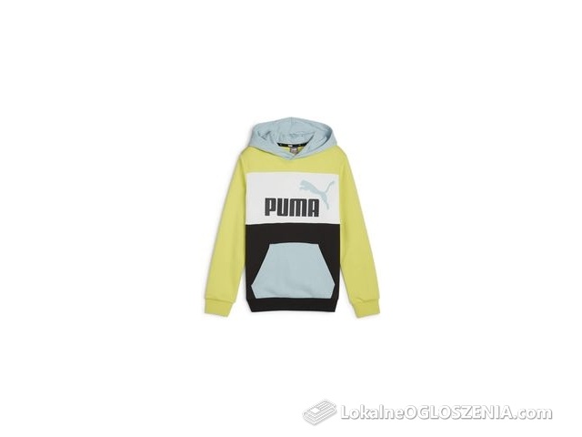 Bluza z kapturem chłopięca Puma ESS BLOCK TR wielokolorowa 67971822