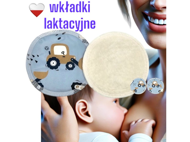 WKŁADKI LAKTACYJNE PUL bambus - KOPARKI