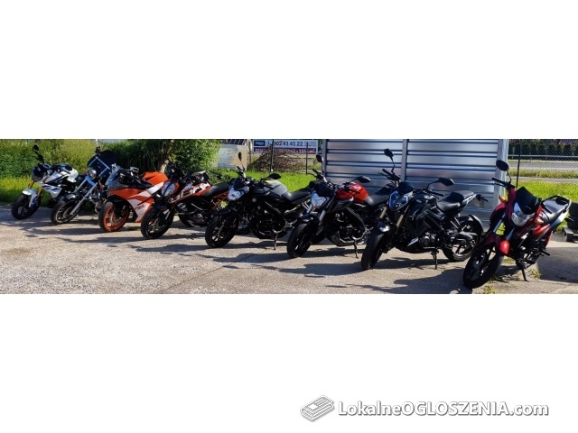 Wypożyczalnia wynajem motocykli 125ccm na kat. B i 310ccm kat. A/A2
