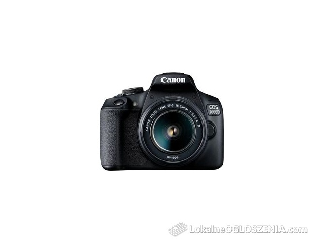 Canon EOS 2000D + EF-S 18-55mm f/3,5-5,6 DC III