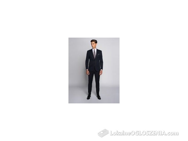 garnitur turro granatowy super slim fit 182 96 86