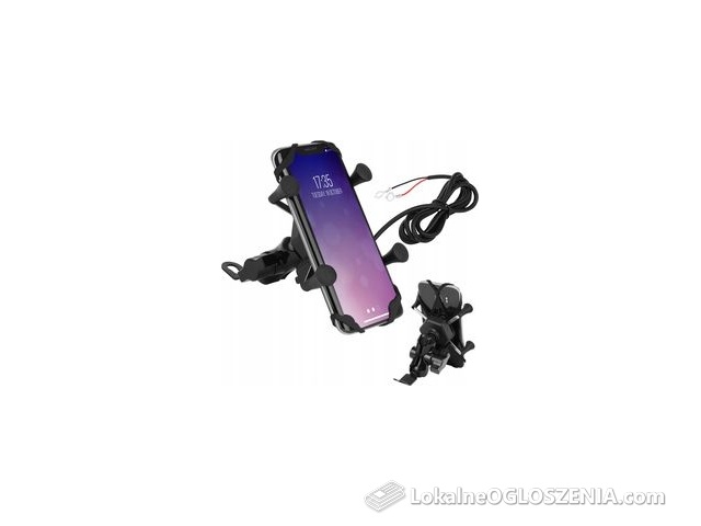 Uchwyt na Telefon Gps Motocykl Motor Ładowarka 3D
