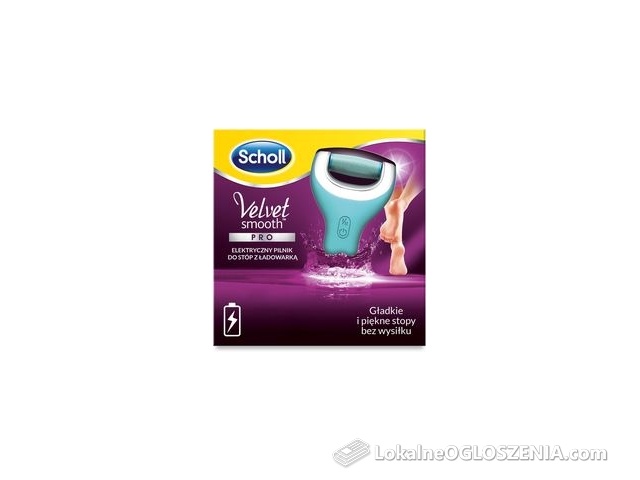 Scholl Velvet Smooth Wet&Dry Elektryczny pilnik do stóp z ładowarką