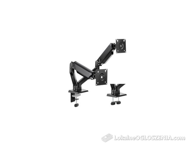 SENSE7 Uchwyt biurkowy na 2 monitory 17"-32" HANG DOUBLE
